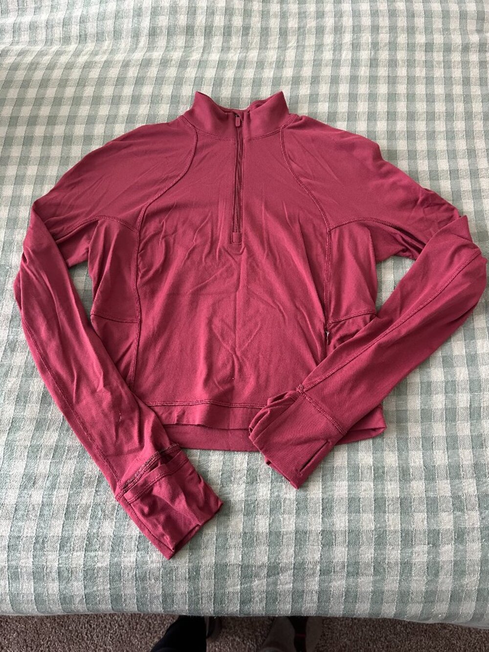 Lululemon Rulu Run Half Zip - Size 8